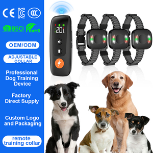 Collares para Mascotas QCool, Equipo de Entrenamiento de Seguridad Inteligente y Humano, Recargables, Ajustables, al por Mayor - Product Image 1