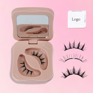 Pestañas Magnéticas Reutilizables Hechas a Mano a Precio de Fábrica, Tu Marca de Pestañas Magnéticas, Juego de Pestañas Magnéticas Naturales - Product Image 5