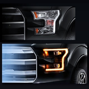 ไฟหน้า LED สำหรับรถยนต์ F150 ปี 2015-2017 ราคาขายส่ง ปรับแต่งได้ ให้พลังงานสูงสุด 4000 ลูเมน เพื่อประสิทธิภาพที่เหนือกว่า - Product Image 2