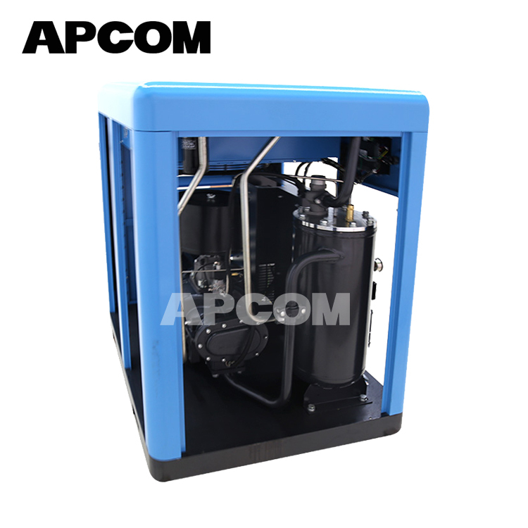 NOUVEAU 2020 APCOM PM Fréquence Chine Marque Aimant Permanent À Vitesse Variable 30HP 22KW Vis Compresseur D'air