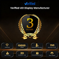 Solution clé en main pour écran LED vidéo mural vertical d'intérieur et d'extérieur, 3x2m, 4x3m, ensemble complet P2.6, P2.9, P3.91, P4.81, stock Mexique