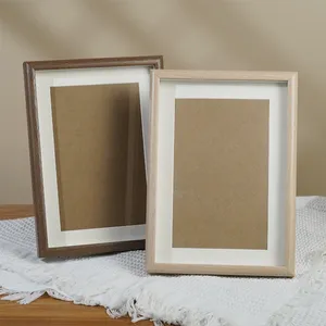 A4 A3 sáng tạo đơn giản DIY gỗ khung ảnh trang trí nội thất ảnh tường kích thước loạt các loại thuận tiện cho bất cứ ai - Product Image 4