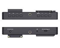 F5ProV4 Caméra 6 pouces Moniteur tactile en direct Caméra Micro SLR Compatible Signal 4K, Transmission sans fil