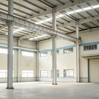 Bâtiment d'entrepôt industriel préfabriqué en structure acier, soudage/découpe ASTM haute résistance