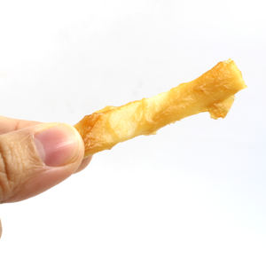 OEM/ODM fábrica de alimentos para mascotas al por mayor Popular rebanada de perro de cuero crudo tratar con carne masticar dientes limpios naturales masticar golosinas para mascotas aperitivos para perros - Product Image 4