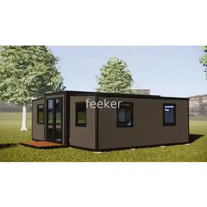 Uitbreidbaar Containerhuis: 20ft En 40ft Opties Met 2 Of 3 Slaapkamers In Een Vouwdoos