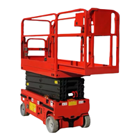 Plateforme élévatrice à ciseaux motorisée Apax Crane Hydraulic Ladder Lift 16m, capacité 450 kg, acier