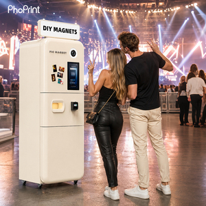 Cabina de Fotos Instantánea con Imán para Refrigerador, para Uso Comercial, Recuerdo de Viaje, para Lugares Turísticos y Centros Comerciales - Product Image 1
