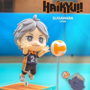 Auténtico Set Completo de 8 Figuras Coleccionables Haikyu COSBI de <span class=keywords><strong>Hot</strong></span> Toys en Caja Sorpresa, Adorno de Escritorio, Regalo Coleccionable - Product Image 6