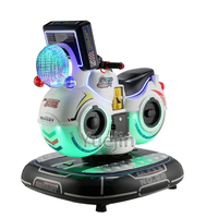 Machine de jeu de course vidéo de moteur d'enfants d'arcade de simulateur de jeu de tour de Kiddie 3D à pièces à vendre