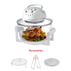 Horno halógeno de capacidad ajustable de 12-17L, calentamiento uniforme rápido adecuado para <span class=keywords><strong>cocina</strong></span> pequeña - Product Image 3
