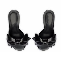 XINZI RAIN Sandales pour femmes avec logo personnalisé Vente en gros Grande taille 43 Sandales à talon en cuir noir à bout ouvert pour femmes pour l'été