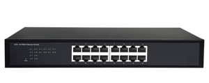 สวิตช์เครือข่าย 24 พอร์ต 10/100Mbps ขายดีจากโรงงาน พร้อม QoS Vlan ตัวเรือนเหล็ก 24 RJ45 สวิตช์อีเธอร์เน็ตกิกะบิตความเร็วสูงสำหรับองค์กร - Product Image 2