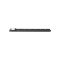 Multiprise PDU sur mesure OEM à montage vertical, 12 prises CEE7, boîtier métallique, interrupteur de sécurité, pour équipement de centre de données
