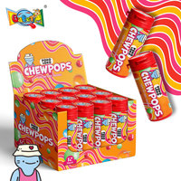 Fabrikant Groothandel Private Label OEM Aangepaste 30g Skittle-s type kauwgom snoep gemengde fruit smaak Halal zure kauwgom snoep in pot