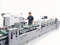 Machine d'emballage automatique ZX450 : Ligne de production sans souci avec système servo complet amélioré, emballageur de cartons automatique / palettiseur de cartons