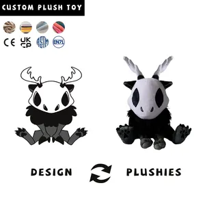 CE ASTM Custom Plush Deerman Cryptid Plush Toy Soft Mascot Cute Animal Toys As Gift For Children Lifelike Stuffed Animals