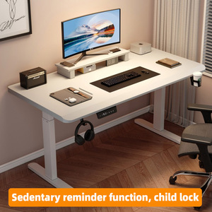 <span class=keywords><strong>Escritorio</strong></span> Moderno Ajustable en Altura de <span class=keywords><strong>180</strong></span> cm con Mecanismo y Patas, <span class=keywords><strong>Escritorio</strong></span> Eléctrico para Computadora con Ajuste de Altura de Doble Motor - Product Image 5