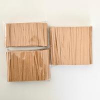 Attaches en papier kraft marron FanXing, attaches de jardinage, fils coupés pour fournitures de boulangerie, sacs à pain