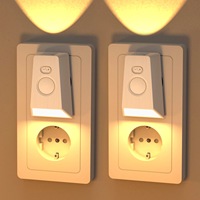 Veilleuse à détecteur de mouvement, lampe de projection à allumage et extinction automatiques, éclairage de plafond ciel étoilé pour chambre à coucher et table de chevet