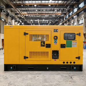 Grupo Electrógeno Diésel Silencioso con Motor Cummins, 230V/400V Trifásico, <span class=keywords><strong>10</strong></span> Kva, 20kw, 30kw, 50kva, 100 Watt, para Uso Industrial - Product Image 1