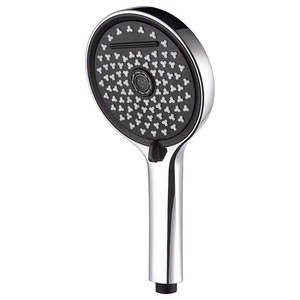 Pommeau de douche portable rond à pression, jet de bulles, pluie, durable, accessoire de salle de bain - Product Image 5