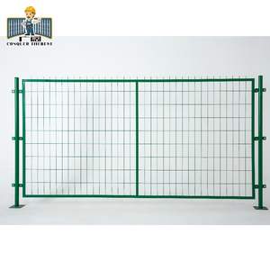 Hàng rào tạm thời xung quanh hồ bơi bảo vệ công trường xây dựng hàng rào thép - Product Image 1