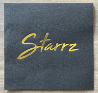Serviettes en papier jetables écologiques personnalisées pour mariage, avec logo imprimé, aspect lin, vente en gros