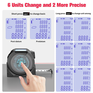 Anticorrosion Retractable Ruler Wear-Resistant Steel Tape <strong>Measure</strong> Laser <strong>Distance</strong> <strong>Meter</strong> - Product Image 6