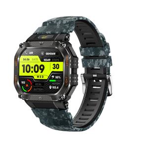 <span class=keywords><strong>Reloj</strong></span> <span class=keywords><strong>Inteligente</strong></span> para <span class=keywords><strong>Hombre</strong></span> y Mujer con Monitor de Ritmo Cardíaco, Función de Llamadas de Voz Android, Linterna, Resistente al Agua 3ATM, Correa <span class=keywords><strong>Inteligente</strong></span> - Product Image 2