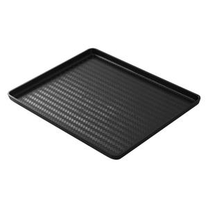 Square Two-Tone Imitation Bamboo Woven Pattern Tea <b>Tray</b> Coffee <b>Tray</b> <b>Dinner</b> Plate Drop Resistant Hotel Food Serving <b>Trays</b> - Product Image 5