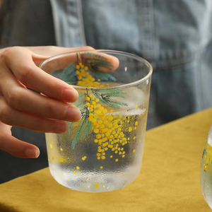 Tasse en verre à boire chaude et froide, Design personnalisé à paroi unique, ml, pour boire de l'eau, du vin, du jus ou du café - Product Image 1