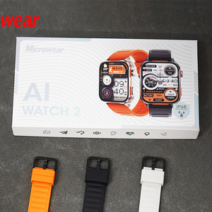 Reloj Inteligente Microwear Z403 Blanco con Notificaciones de WhatsApp, Telegram, ChatGPT y Respuesta de Texto por Voz - Product Image 1