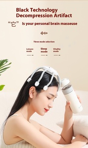 Almohada Inteligente de Masaje Inalámbrica para Terapia de Tejido Profundo para Aliviar la Fatiga <span class=keywords><strong>y</strong></span> el <span class=keywords><strong>Dolor</strong></span> con Masajeador de Cabeza Tipo Pulpo - Product Image 3