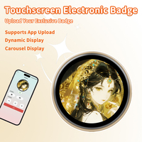 Nouvel affichage numérique intelligent Ebadge Anime Expo bureau Gadget électronique Badge électronique intelligent IPS affichage 3s vidéo spectacle Photo