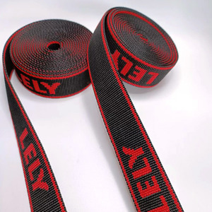 Sangle Jacquard en fibre Sangle de bagage extra épaisse Ceinture de sécurité en polypropylène PP Ceinture de traction à forte traction - Product Image 1