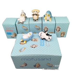 Caja Sorpresa de Figuras Miniatura Kawaii de Gato Tiburón Mofusand, Figura de Anime Japonés Q Ver de Sanrios, Muñeco de Juguete - Product Image 2