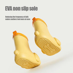 बच्चों के वर्षा जूते के साथ बच्चों के वर्षा के जूते, किंडरगार्टन में 3-6 वर्ष की आयु के बच्चों के लिए - Product Image 5