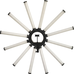 Kit d'éclairage photo multi-tubes à 12 bras, grand anneau lumineux LED 180W avec éclairage <span class=keywords><strong>de</strong></span> studio réglable 3200K 5600K - Product Image 1