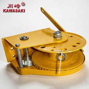 Treuil manuel de haute qualité KAWASAKI pour mini-<span class=keywords><strong>bateau</strong></span>, 1200 LBS, acier, <span class=keywords><strong>sangle</strong></span> de 30 pieds, hauteur de <span class=keywords><strong>levage</strong></span> de 10 m, manivelle à main, câble métallique - Product Image 4