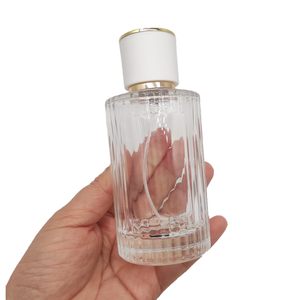 Venta al por Mayor de Botellas de Perfume de Vidrio Vacías Recargables Personalizadas de Lujo de Alta Calidad de 100 ml con Forma Redonda para Mujer - Product Image 3