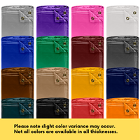 Bâches en PVC enduites au couteau, imperméables et résistantes au soleil, 400g/m², haute durabilité, résistantes aux déchirures, bâches cirées, couleur OEM/ODM en rouleau