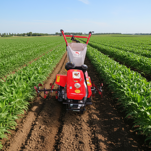 Walking Tractor Cultivator Power Tiller | Diesel Mini Farm Tiller for Soil Loosening, Intertillage & Weeding CE Certification - Product Image 2