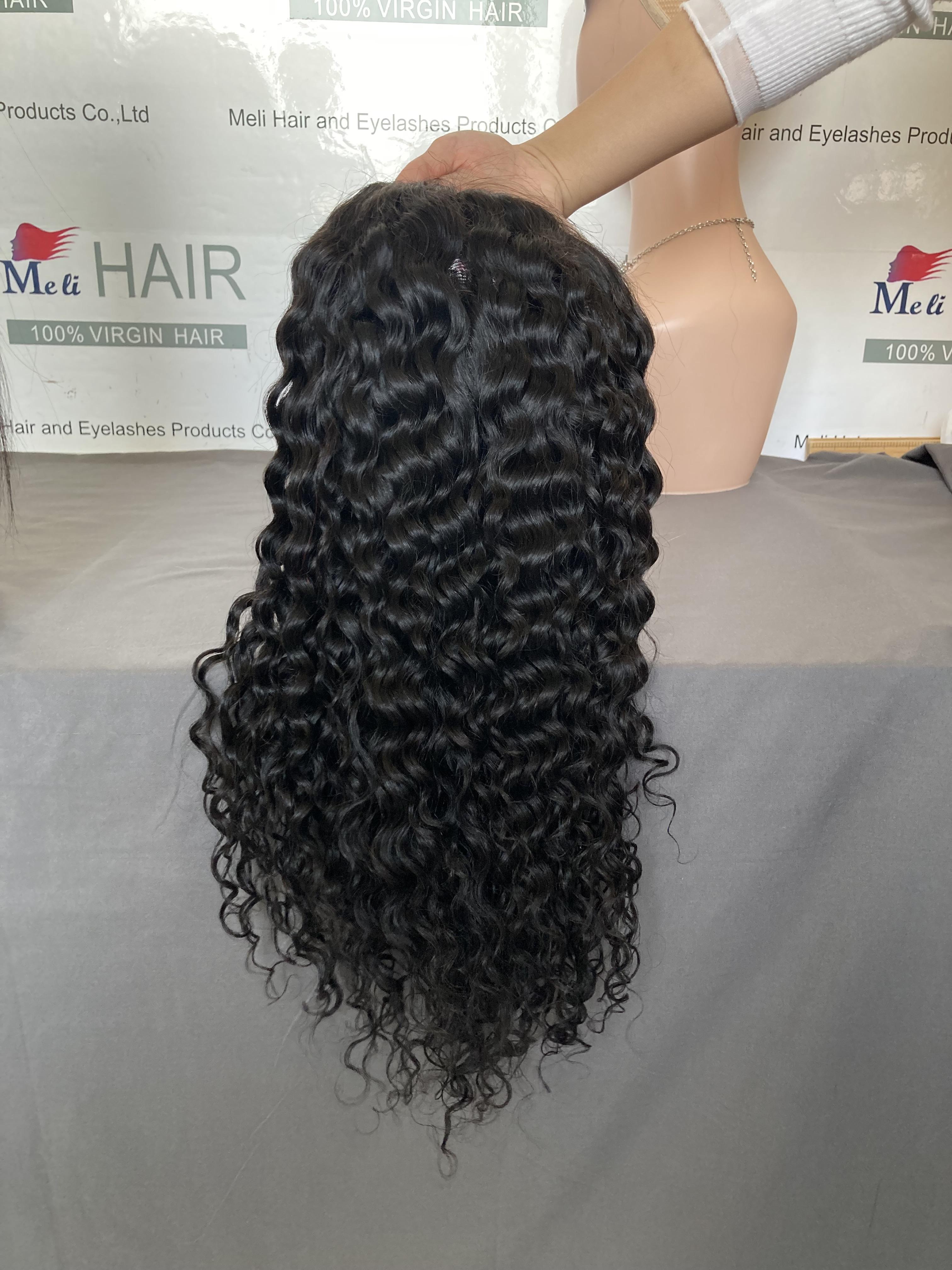 curly full lace wig