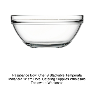 Tazón Apilable de Vidrio Templado Chef's de 12 cm, Pasabahce Inhaler - Product Image 2