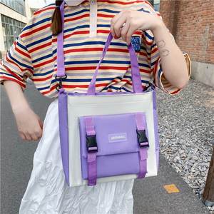 Newbaby - Juego de Mochilas Escolares Personalizadas de Gran Capacidad de 4 Piezas para Niñas, Mochila Escolar Informal de Oxford, Nuevo Diseño, Bolsa de Almuerzo - Product Image 5