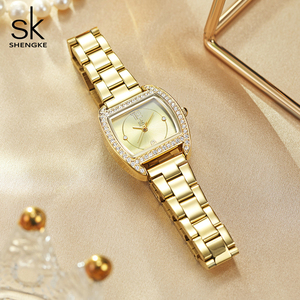 Oval Diamond Bezel Elegant Ladies Niche Luxury Quartz <b>Watch</b> - Product Image 3