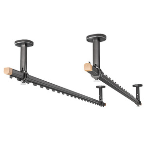 Séchoir à linge rotatif en alliage d'aluminium, télescopique et réglable, pour montage au plafond, utilisation sur balcon - Product Image 1