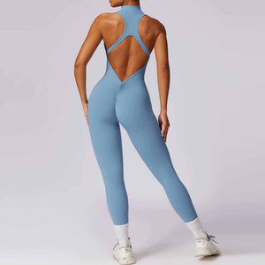 Combinaison sexy à demi-fermeture éclair pour femmes Combinaisons pour femmes de haute qualité Combinaisons 2024 Combinaison élégante pour femmes - Product Image 2