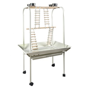 Commercio all'ingrosso Extra Large gabbia per uccelli in ferro pieghevole modello animale decorazione di nozze gabbie per pappagalli di volo in vendita - Product Image 1